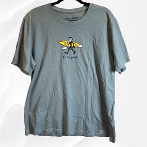 Life is Good T Shirt XL